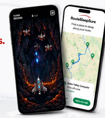 Cuniculyx and RouteSleepSure mobile app concepts